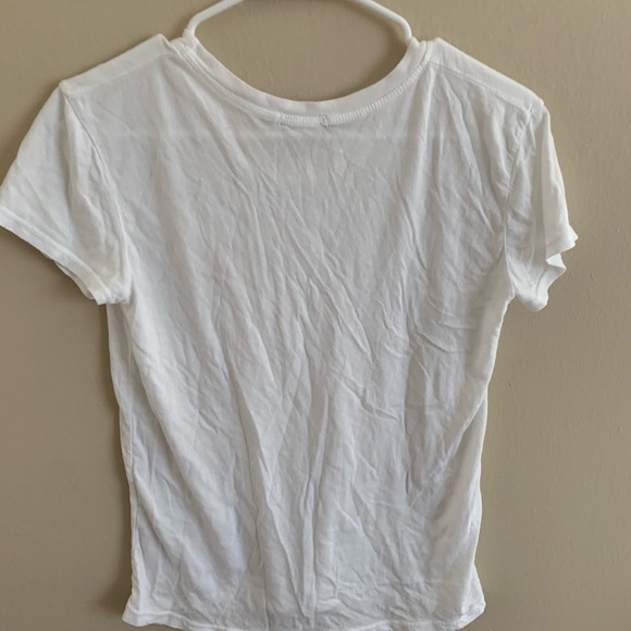 Brandy Melville flamingo white t shirt - Picture 6 of 7